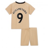 Chelsea Aubameyang #9 Tredje sæt Børn 2022-23 Kortærmet (+ Korte bukser)